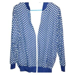 Vintage EUC lightweight zip front jacket